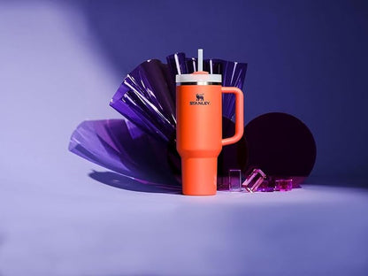 STANLEY Quencher H2.0 Flow State Tumbler, 40 oz, Tigerlily Plum | Handle and - Image 7