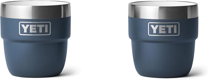 YETI Rambler 4 oz Stackable Cup, Stainless Steel, Vacuum Insulated by YETI