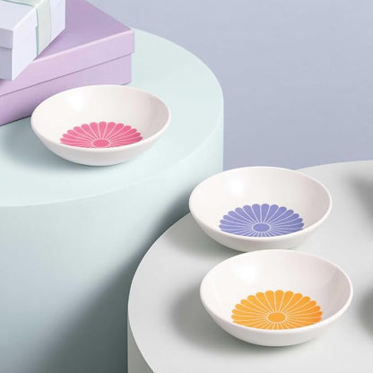 Villeroy & Boch Fleur Cassis Dessert Bowl, Creamy White/Pink, 3.75 oz | Creamy - Image 9