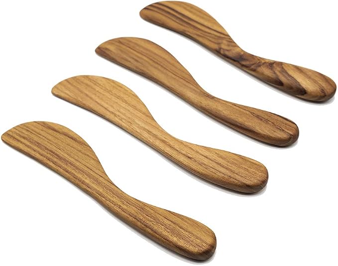FAAY 7.5" Butter Spreaders, Eco-Friendly Condiment and Sandwich Knife from 100% by FAAY