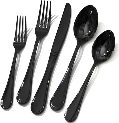 18/10 Stainless Steel Silverware Set by KINGSTONE