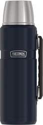 THERMOS Stainless King Vacuum-Insulated Beverage Bottle, 40 Ounce, Midnight Blue by Thermos