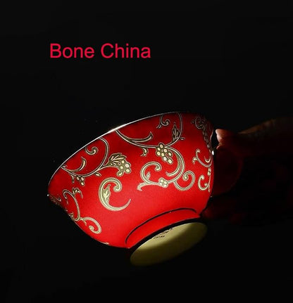 Bone China Cup& Saucer Set - Image 3