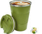 Coffee Mug with Leak Proof Lid, Travel Mug Stainless Steel Tumbler, Double Wall by Unknown