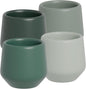 MIAMIO - Espresso Cups Set of 4 / Mug, Ceramic - Luxe | Ceramic espresso cups by MIAMIO