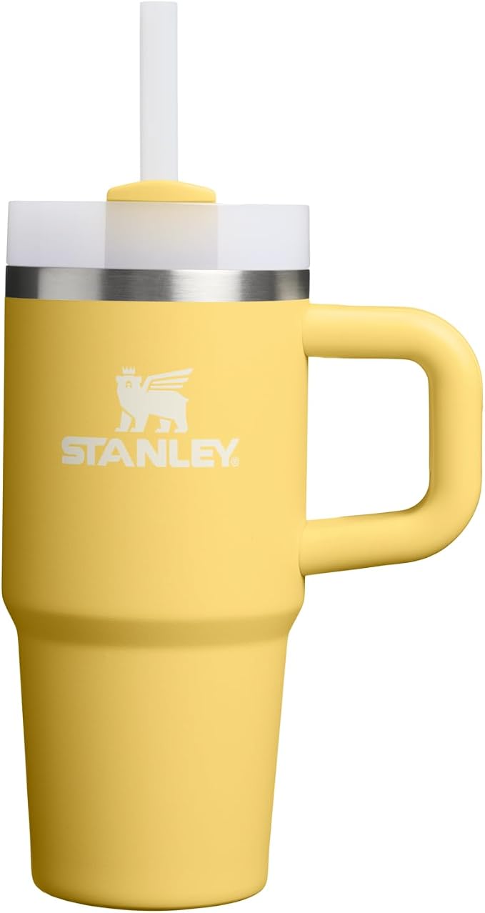 STANLEY Quencher H2.0 Flow State Tumbler, 14 oz, Daffodil | Handle and Straw | by Unknown