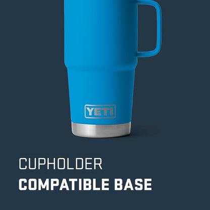 YETI Rambler 20 oz Travel Mug, Stainless Steel, Vacuum Insulated - Image 3