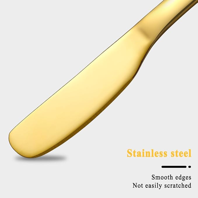 Homquen Stainless Steel Butter Knife, Butter Spreader, Butter Spreader Knife - Image 3