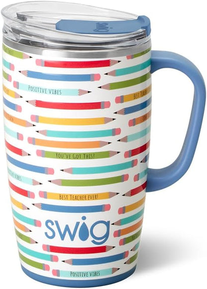 Swig Life 18oz Insulated Travel Mug by SwigLife