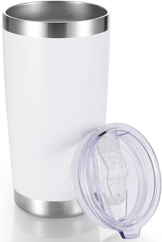 20 oz Tumblers Stainless Steel Tumbler by CoolYoleb