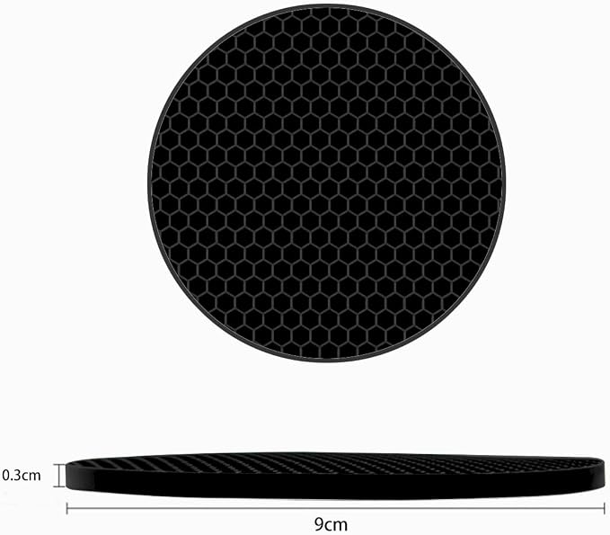 Silicone Non-Slip, Heat Resistant & Water-Trapping Trivet Mats - Image 2