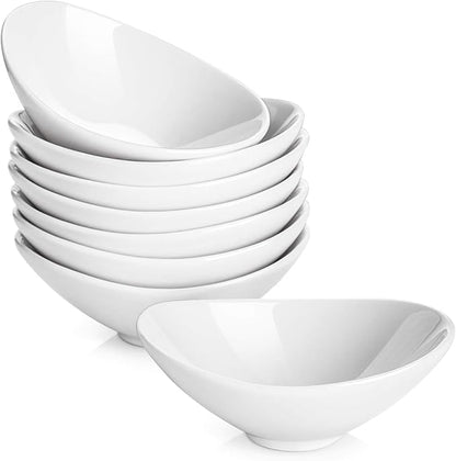 DOWAN Ceramic Dip Bowls, 3 oz 8 Pack Dipping Bowl, Mini Serving Bowls by DOWAN