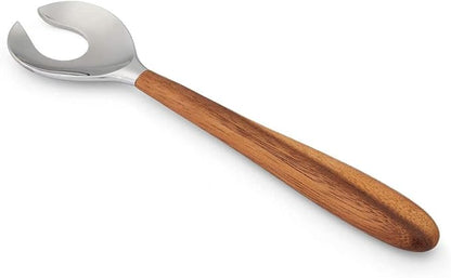 nambe Curvo Serving Fork | 13 Inch Serving Fork - Image 5