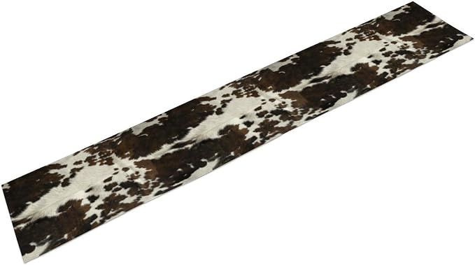 Cow Print Table Runner, 13x108 Inch - Image 5