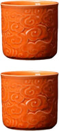 Ceramic Espresso Cups Set of 2 or 4-3oz Demitasse Cups by DicmracyCeramiccups