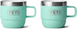 YETI Rambler 6 oz Stackable Mug, Stainless Steel, Vacuum Insulated by YETI