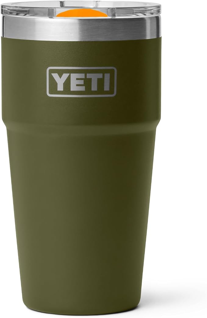 YETI Rambler 20 oz Stackable Tumbler, Stainless Steel, Vacuum Insulated by YETI