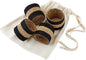 Santa Barbara Design Studio Napkin Ring Set Natural Seagrass Rings by SantaBarbaraDesignStudio