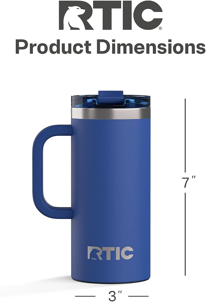 RTIC 16oz Road Trip Travel Mug - Image 4