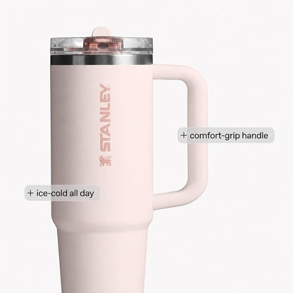 STANLEY Quencher ProTour Flipstraw Tumbler, 64 oz, Soft Orchid | Built-In Straw - Image 7