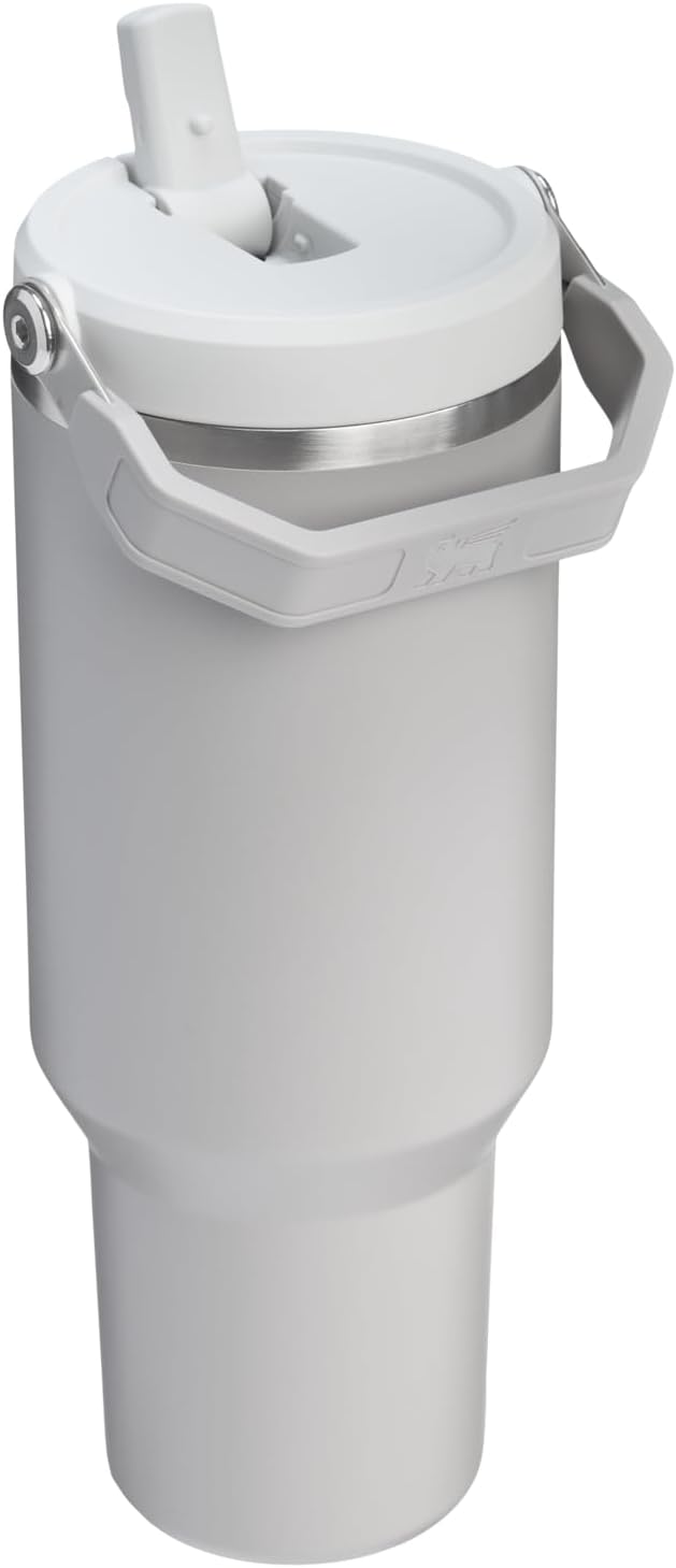 STANLEY IceFlow 2.0 Flip Straw Tumbler, 40 oz, Ash | Easy Carry Handle | Twist - Image 3