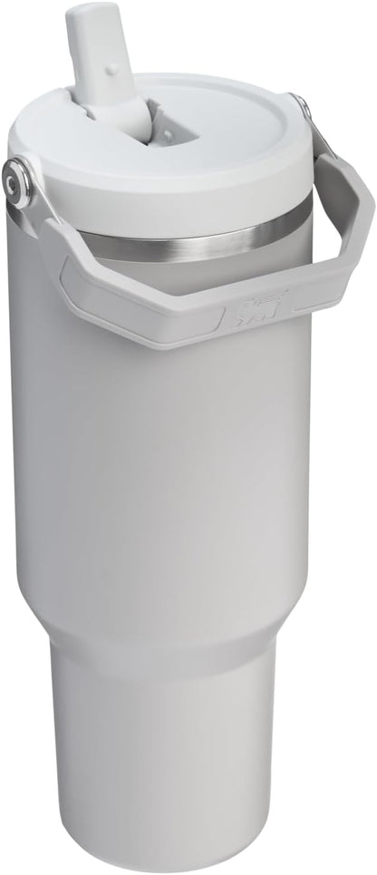STANLEY IceFlow 2.0 Flip Straw Tumbler, 40 oz, Ash | Easy Carry Handle | Twist - Image 3