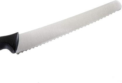 Mercer Culinary M23211 Millennia Black Handle, 10-Inch Left Handed Wavy Edge - Image 8