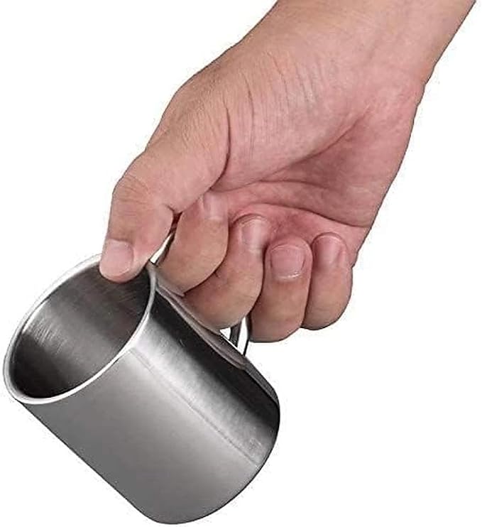 IMEEA Small Espresso Mug 7.5oz Double Wall Stainless Steel Cups - Image 8