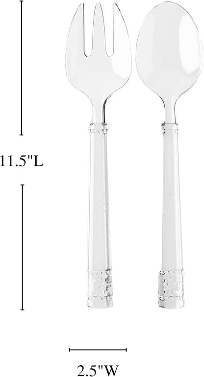 Juliska Isabella Acrylic Salad Server Set/2pc - Image 5