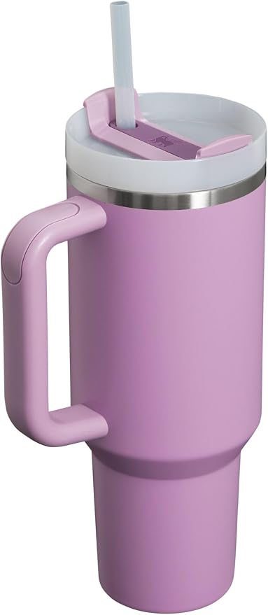STANLEY Quencher H2.0 Flow State Tumbler, 40 oz, Lilac | Handle and Straw | - Image 2
