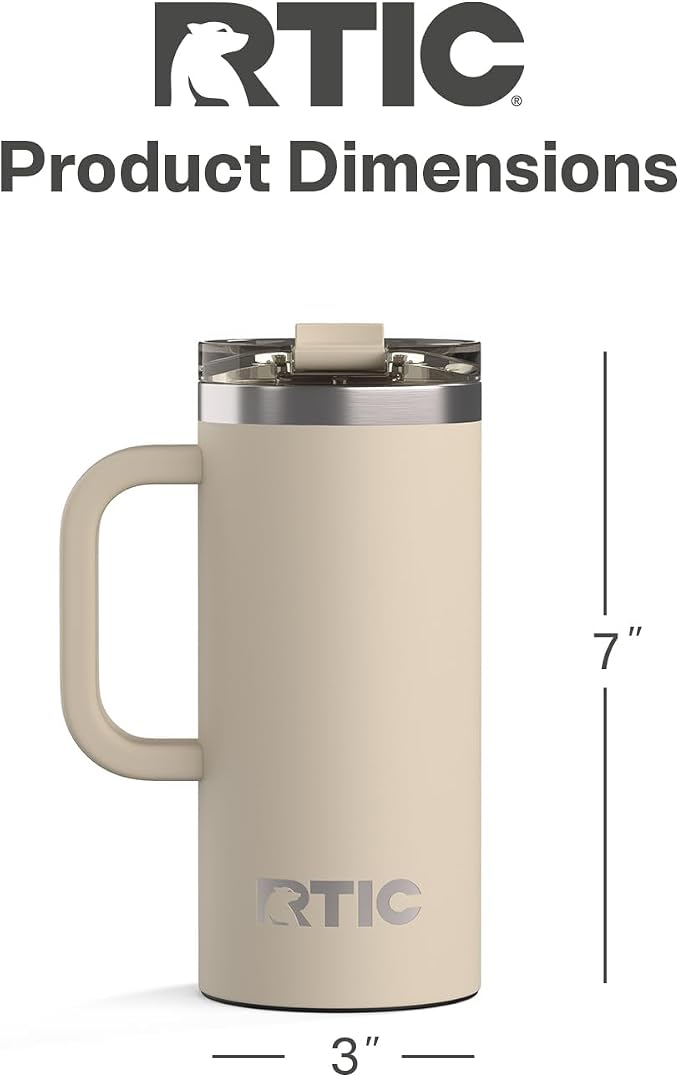 RTIC 16oz Road Trip Travel Mug - Image 4