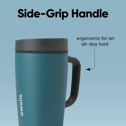 Owala SmoothSip Slider Stainless Steel Insulated Travel Mug - Image 5