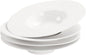 soup bowl, embossed porcelain wide rim bowl, 6 oz, microwave and dishwasher safe by Jinsongdafa