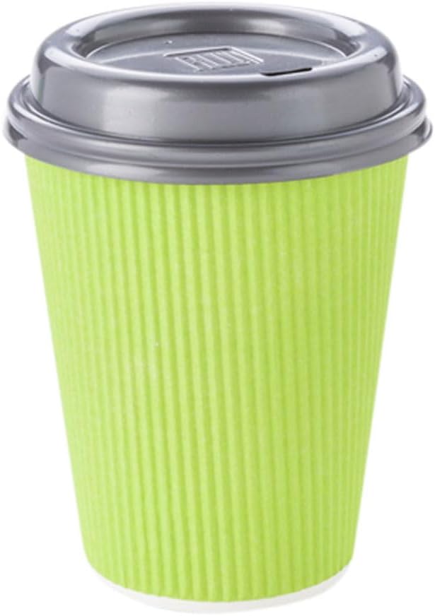Restaurantware-12 Ounce Disposable Coffee Cups, 500 Ripple Wall Hot Cups - Image 12