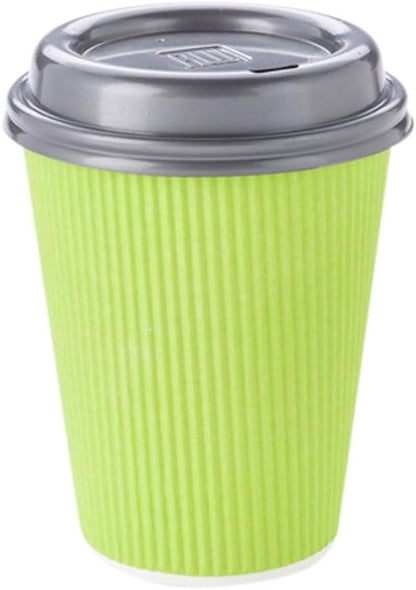 Restaurantware-12 Ounce Disposable Coffee Cups, 500 Ripple Wall Hot Cups - Image 12