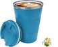 Coffee Mug with Leak Proof Lid, Travel Mug Stainless Steel Tumbler, Double Wall by Unknown