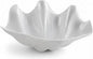 Coastal White Shell Serving Bowl, 20 oz Medium Plastic Dishes for Snacks, Candy, Nuts, Dips, Jewelry, Keys, Soap – Kitchen, Tabletop, Parties & Beach-Themed Decor (1 PACK)