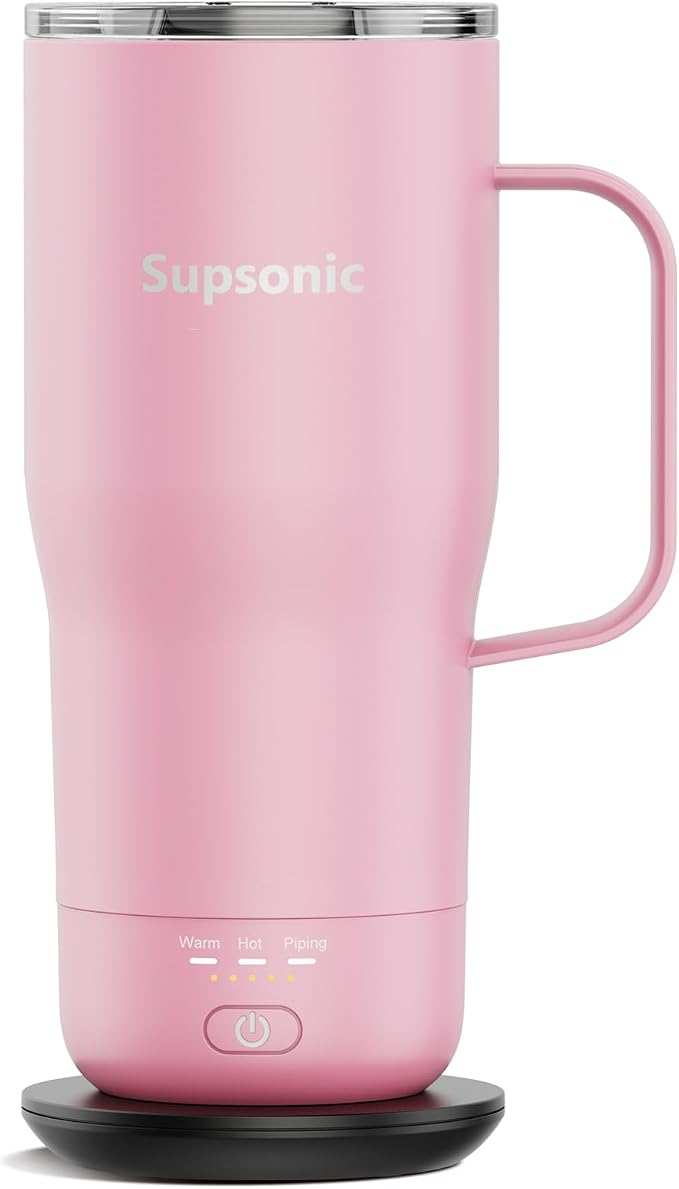 Supsonic Heated Coffee Mug, 20oz Electric Temperature Control Cup | Keeps by Supsonic