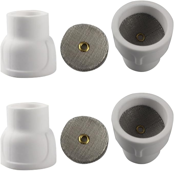 #12 Ceramic White TIG Welding Cup by Vaphy