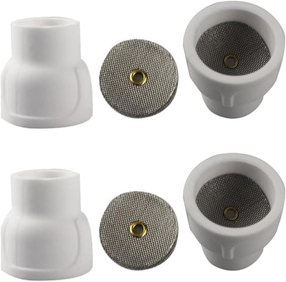 #12 Ceramic White TIG Welding Cup by Vaphy