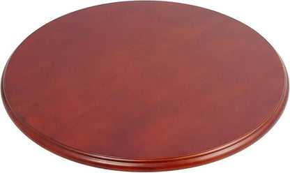 27" Wood Lazy Susan Turntable,Large 360° Rotating Serving Tray for Table,Smooth and Silent Spin,Spinning Dining Table for Family Gatherings,Banquets and Weddings-Easy Cleaning