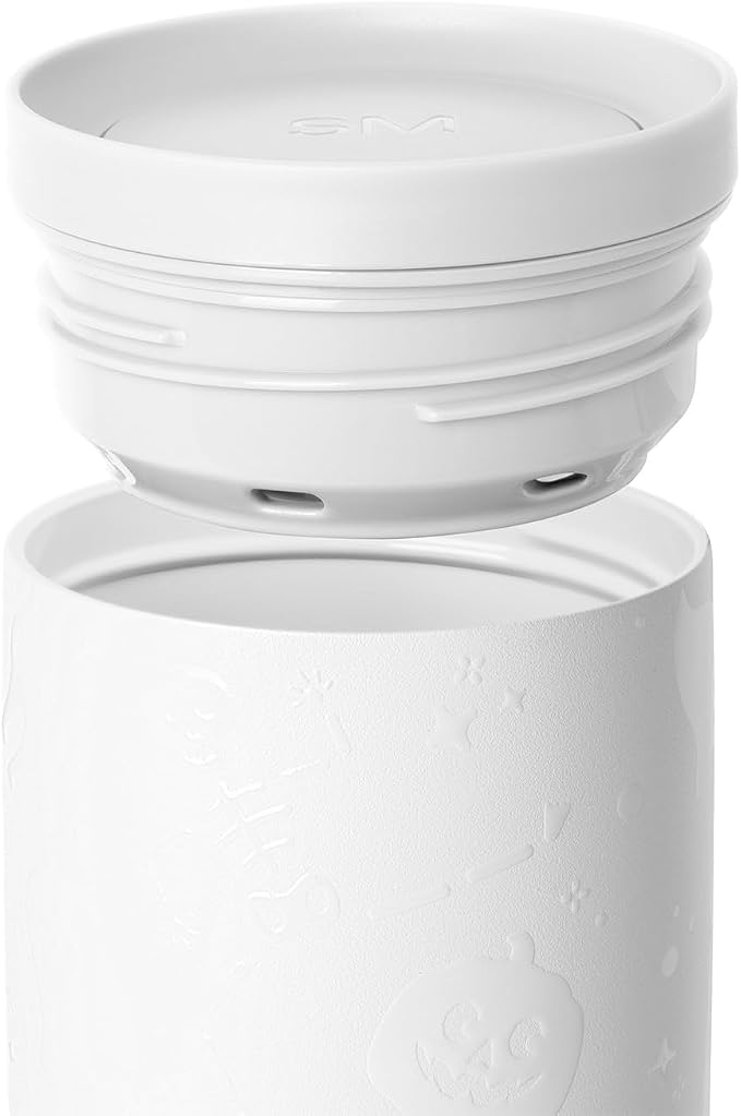 Simple Modern Halloween Travel Coffee Mug 360° Lid | 16oz | Skeletons | Voyager - Image 4
