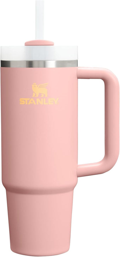 STANLEY Quencher H2.0 Flow State Tumbler, 30 oz, Peach Rose | Handle and Straw by Unknown
