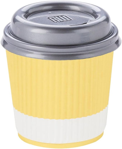 4 oz Light Yellow Paper Coffee Cup - Image 6