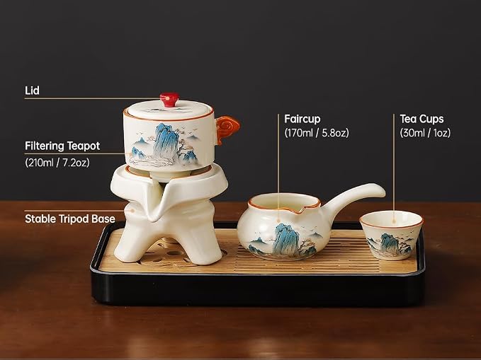 Semi Automatic Tea Set Magic Teapot - Image 7