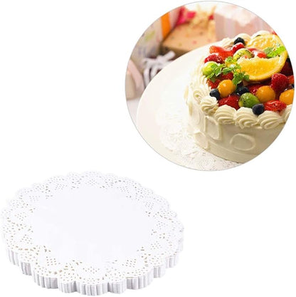 White Lace Paper Doilies - Image 5