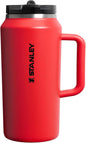 STANLEY Quencher ProTour Flipstraw Tumbler, 64 oz, Chili Black | Built-In Straw by Unknown
