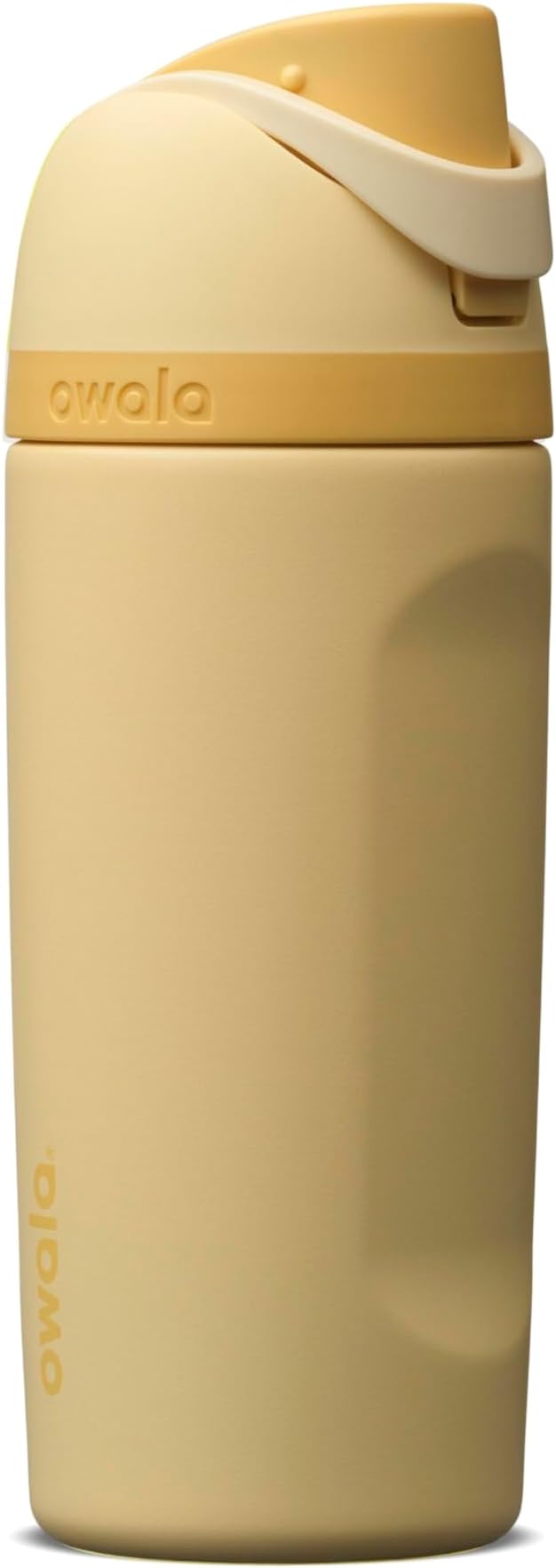 Owala FreeSip Kids Stainless Steel Water Bottle 16 oz Butter Half by Unknown