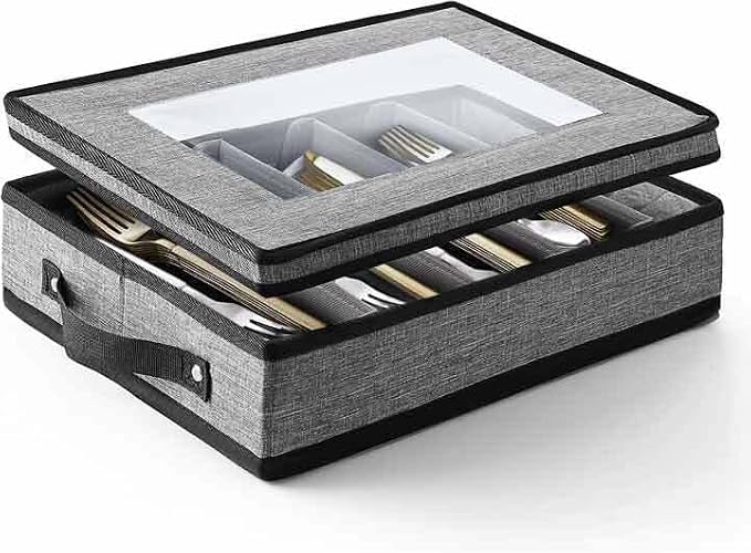 Flatware & Utensil Storage, Durable Silverware Storage Box - Image 2