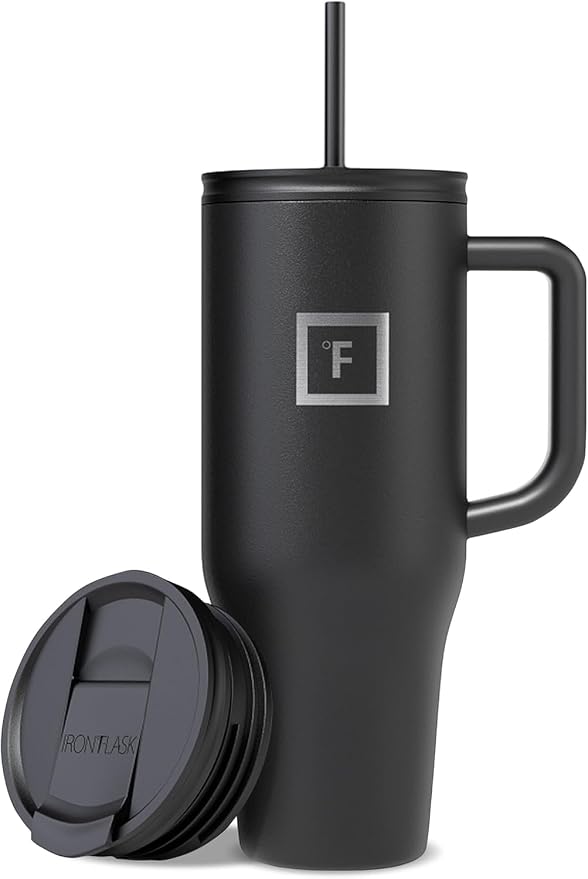 IRON °FLASK 40 oz Co-Pilot Insulated Travel Mug | Insulated Travel Mug by IronFlask